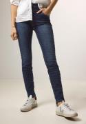 Cecil Slim fit jeans Stijl Vicky in blauwe wassing