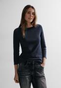 Cecil Shirt met 3/4-mouwen Basic Boatneck