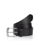 Tom Tailor Leren riem TTANDREW 4 cm breed, herenriem, jeans en casual,...