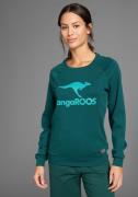KangaROOS Sweatshirt Lange mouwen, figuurvolgende snit, met print, ron...