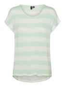 Vero Moda Shirt met korte mouwen VMWIDE STRIPE SL TOP GA JRS NOOS