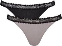 Sloggi Tanga GO Ribbed Ribstructuur (Set van 2)