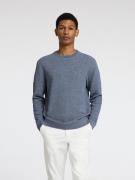 SELECTED HOMME Gebreide trui SLHROSS LS KNIT STRUCTURE CREW NECK NOOS
