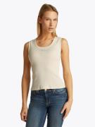 TOMMY JEANS Tanktop TJW SLIM SCRIPT RIB TANK TOP