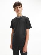 Calvin Klein T-shirt INTARSIA LOGO T-SHIRT voor kinderen tot 16 jaar, ...