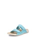 Ecco Slippers Cozmo W zomerschoen, slippers met twee klittenbandsluiti...