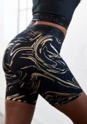 active by Lascana Functionele short FIETSBROEKJE met glanzende 3d-opdr...