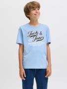 Jack & Jones Junior T-shirt JJELOGO TEE SS ONECK 2 COL AW25 NOOS JNR