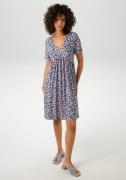 Aniston CASUAL Zomerjurk met kleurrijke, grafische bloemetjes bedrukt