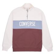Converse Sweatshirt WOMEN'S CONVERSE HALF-ZIP COLORBLOCKED PULLOVER (1...