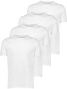 LINDBERGH T-shirt met ronde halsopening in 4-pack (set, 4-delig)