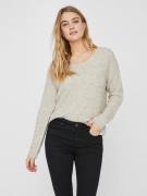Vero Moda Trui met V-hals VMCREWLEFILE LS V-NECK BLOUSE NOOS