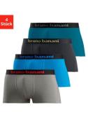 Bruno Banani Hipster strak zittende boxershorts met logo webband van k...