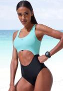 active by Lascana Badpak met modieuze cut out