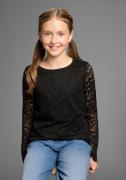KIDSWORLD Shirt met lange mouwen Kanten shirt