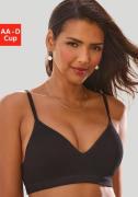 Lascana Push-up-bh COMFY BRA zonder beugels in zachte katoenen stof, b...