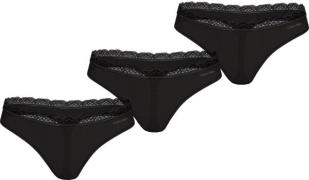Calvin Klein String THONG 3PK met kant op de band (3 stuks)
