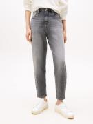 TOMMY JEANS Mom jeans High waist - Mom-Jeans Tapered met logo-borduurw...