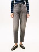 TOMMY JEANS Mom jeans High waist - Mom-Jeans Tapered met logo-borduurw...