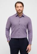 Eterna Overhemd met lange mouwen Comfort fit NON IRON (strijkvrij)