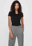 Only Shirt met ronde hals ONLLIVE – Shirt met ronde hals en figuuracce...