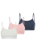 Converse Bustier CHG GIRLS CLASSIC 3PK BRALETTE (3-delig)