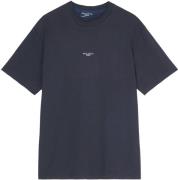 Marc O'Polo DENIM T-shirt met labeling vooraan in het midden
