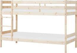 Hoppekids Stapelbed Eco comfort kinderbed 90x200 of 70x160 van massief...