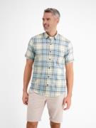 Lerros Overhemd met korte mouwen LERROS Geruit overhemd van zomers str...