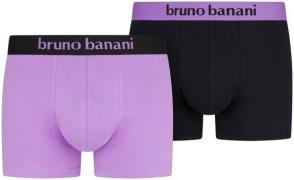Bruno Banani Boxershort Flowing met contrasterend logo-tailleband (2 s...