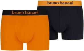 Bruno Banani Boxershort Flowing met contrasterend logo-tailleband (2 s...