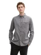 Tom Tailor Overhemd met lange mouwen met structuur