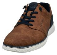 Bugatti Slip-on sneakers Lage schoen, vrijetijdssneaker met perforatie...