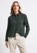 STREET ONE Overhemdblouse met broderie anglaise