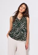 STREET ONE Top met grafische print