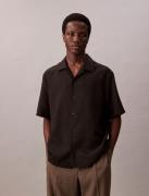 Calvin Klein Overhemd met korte mouwen SS TRVLR LNN CMP ESY