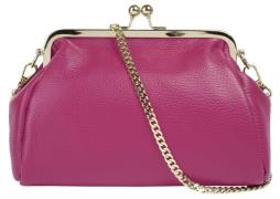 Cluty Avondtasje echt leer, made in italy