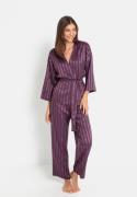 LSCN by LASCANA Pyjama in kimono-stijl (set, 2-delig)