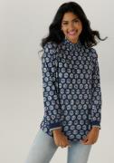 Aniston SELECTED Blouse zonder sluiting met gestreepte stippen - nieuw...