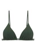 Copenhagen Studios Triangel-bikinitop Nela van modieuze structuurstof