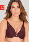s.Oliver RED LABEL Beachwear Push-up-bh Milene in de elegante high-ape...