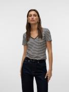 Vero Moda Shirt met V-hals VMPEPPER SS V-NECK T-SHIRT VMA NOOS