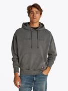 TOMMY JEANS Hoodie TJM RLX TJ LABEL HOODIE met groot logoborduursel
