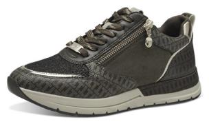 Tamaris Sneakers met sleehak vrijetijdsschoen, lage schoen, veterschoe...