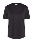 FREEQUENT Blouse met korte mouwen FQYR elastisch, met v-halslijn