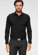 OLYMP Overhemd met lange mouwen Luxor 24/Seven modern fit jersey shirt...
