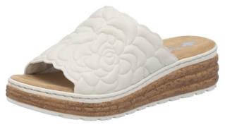 Rieker Slippers Zomerschoen, slippers, pantoffel met zachte binnenzool