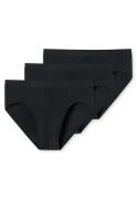 Schiesser Minislip 95/5 met zachte, tonale comfortband (Set van 3)