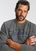Man's World Sweatshirt Lange mouwen, casual print, ronde hals, van kat...