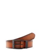 Tom Tailor Leren riem TTTHOMAS 4 cm brede herengordel, casual en jeans...
